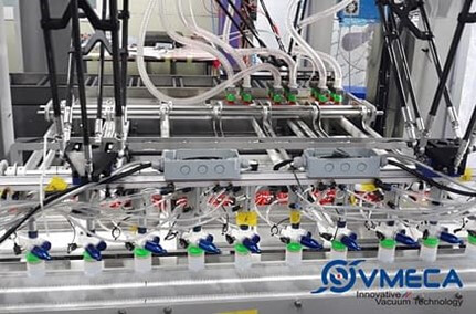 Przyssawki przystosowane do wymagań przemysłu spożywczego